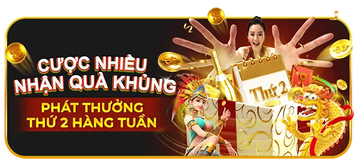 Tiền thưởng và khuyến mãi độc quyền cho VIP